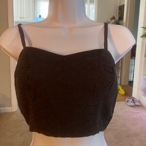 CROP TOP! Pins & Needles Brand. Flower pattern BNWT. Size M